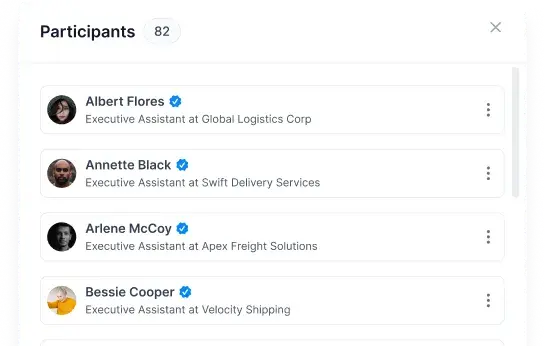 Be Part of a Live Community