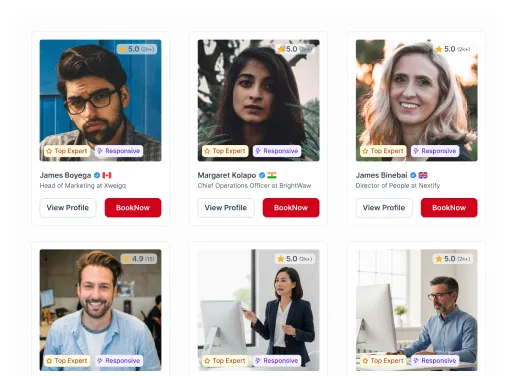 Verified Experts You Can Trust